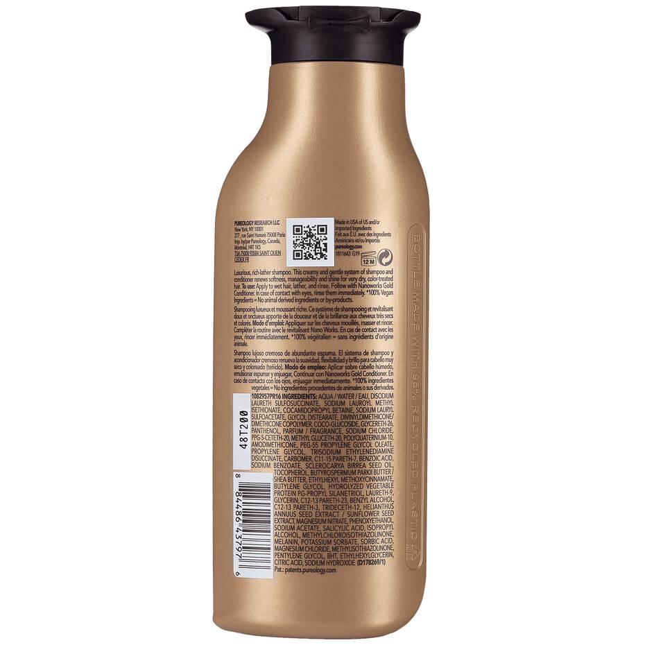 Nanoworks Gold Shampoo For Dull, Very Dry Hair Pureology